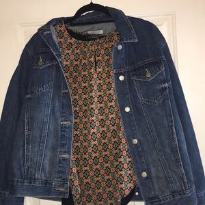 The Limited pattern tank size xs